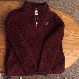 Burgundy Sherpa